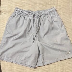 Nike Men’s Pale Blue Athletic Shorts